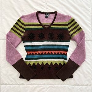 Cop Copine multicoloured knit sweater